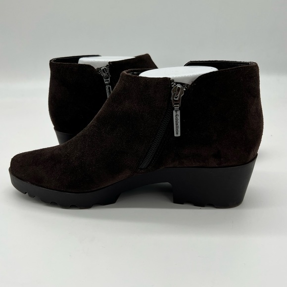 Calvin Klein Brown Suede Booties - Picture 9 of 10